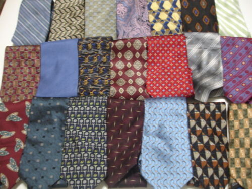 Men's Designer Silk Neck Ties Cravates Lot de 50 Tissé Executive Rayures Paisley 