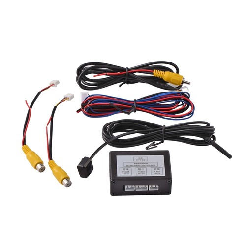 1X Car Front Rear Parking View Camera Video Switch 2 Channel Control Box US