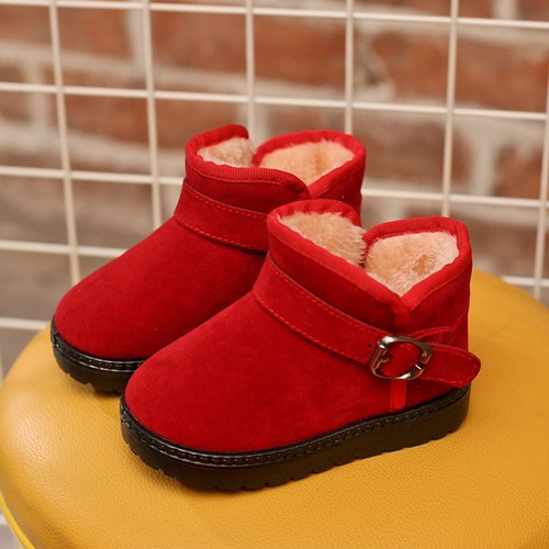Kids Autumn Winter Warm Shoes Children Girls Boys Casual Snow Boots Shoes