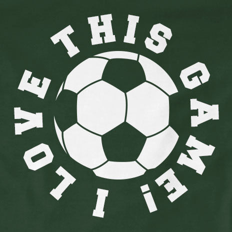 I Love This Game T-ShirtFootball Gift 