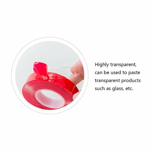 red Acrylic Double Sided Tape Sticker For Car High Strength High Strength N I1O5