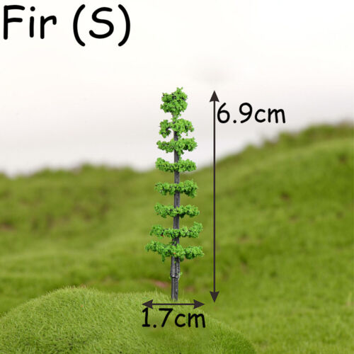 Bonsai  Miniatures Tree Figurine Simulation Plants Fairy Garden Decoration 