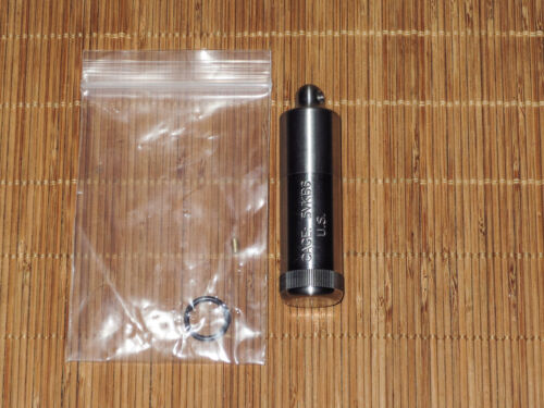 survival GOVT OVERRUN POLISHED Titanium XL Peanut Lighter waterproof NEW 