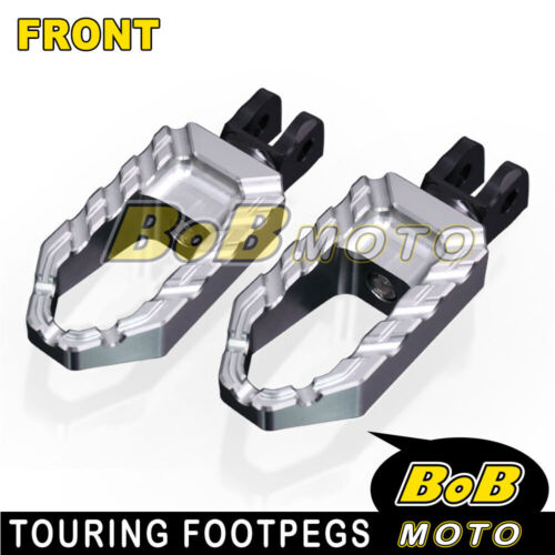 Wide Front Foot Pegs Pedals Rests For Yamaha YZF-R3 R6 MT-09 TDM 900 FZ07 FZ1 