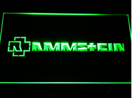Rammstein LED Neon Light Sign 3D Leuchtreklame club zeichen LED SIGN dekor