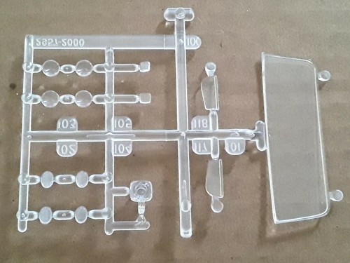 Monogram 59 Cadillac Eldorado Convertibl INCOMPLETE Clear Parts Tree 1:25 #2957