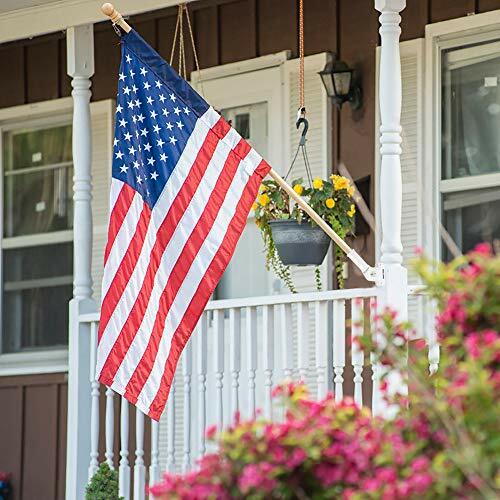 Flag Pole Holder Heavy Duty Metal Iron Bracket Multi Position Mount