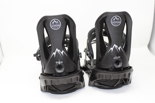 S//M 6-9 ALTITUDE Women/'s 4X4 Burton Mounting 3D EST Snowboard Bindings Black