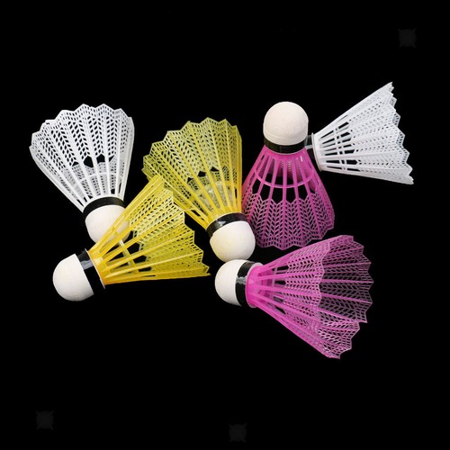 6 Pièces Volant De Badminton 3 Couleur Accessoire Sport Badminton