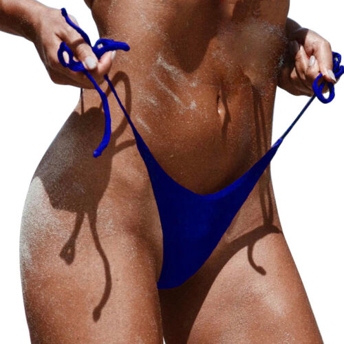 Damen Bandage Triangle Unterteil Bikini Hose Panty Bikinislip String Slips Pants