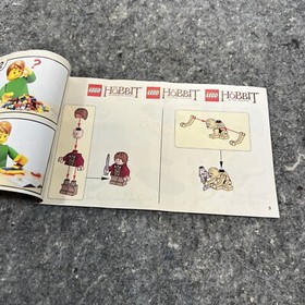 LEGO 79000 Manual ONLY Instruction Booklet The Hobbit An Unexpected Journey