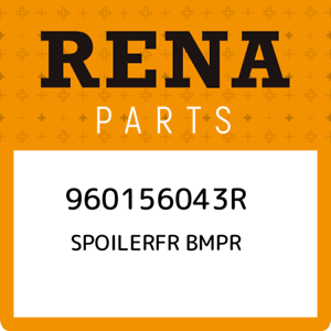 New Genuine OEM Part 960156043R Renault Spoilerfr bmpr 960156043R 