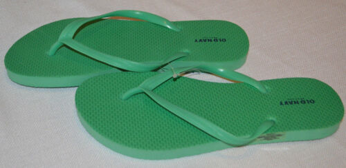 Women's Old Navy Sea Green Slip On Flip Flops Sandals Sizes 5-10 