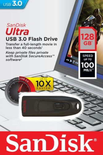 Sandisk Ultra SDCZ48 16GB 32GB 64GB 128GB 256GB USB 3.0 Flash Drive 100MB//s lot
