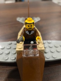 LEGO ADVENTURES PONTOON PLANE 5925 INCOMPLETE SOME ACCESSORIES NO BOX