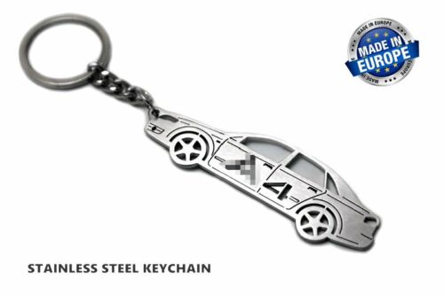 Keychain for Audi A4 B7 StainlessKey Ring Steel Schlüsselanhänger Auto Colgante