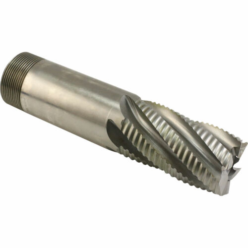1/" Dia HSSE Long Series 4 Flute Roughing End Mill Marwin
