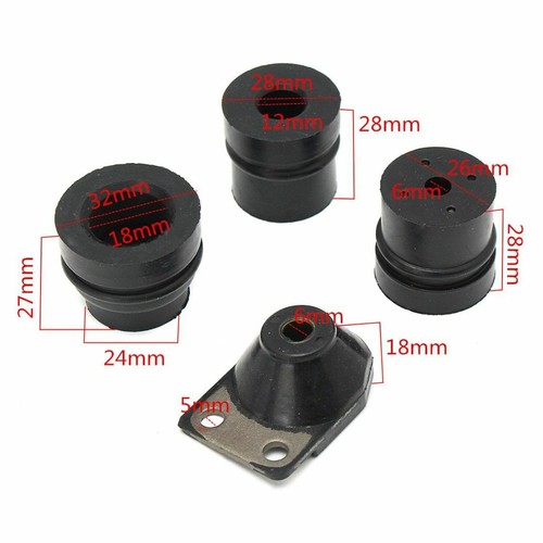 4Pcs Replacement Buffers Set For Chainsaw Stihl MS038//380//381//028//028AV//028WB