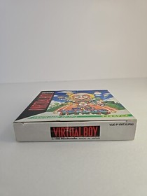 Mario's Tennis Nintendo Virtual Boy Complete In Box Good Condition JPN authentic