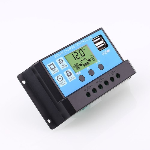 PWM Solar Charge Controller Regulator Lamp Battery Voltage Home Improvement