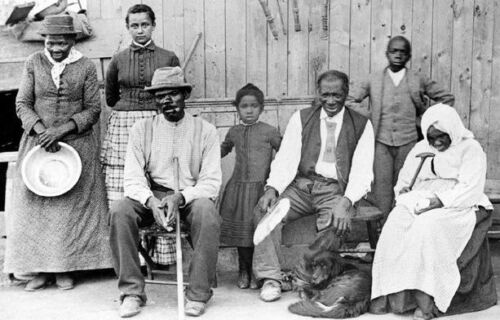 Harriet Tubman PHOTO Black Negro Slave Civil War UNDERGROUND RAILROAD Family Pic 