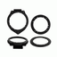 JVC CSJ62 6.5/" 2 Way Car Audio Stereo Speakers Pair Black /& Door Mounting Brac