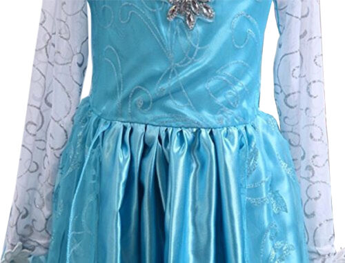 New Frozen Elsa  Costume Elsa Dress H 