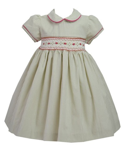 Pretty Originals Smocked Dress /& Headband style BD01604 Age 6m-5 years