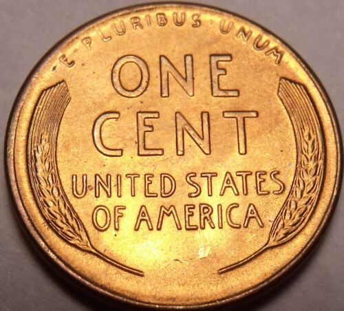 United States 1954-S Unc Lincoln Wheat Cent~Free Shipping