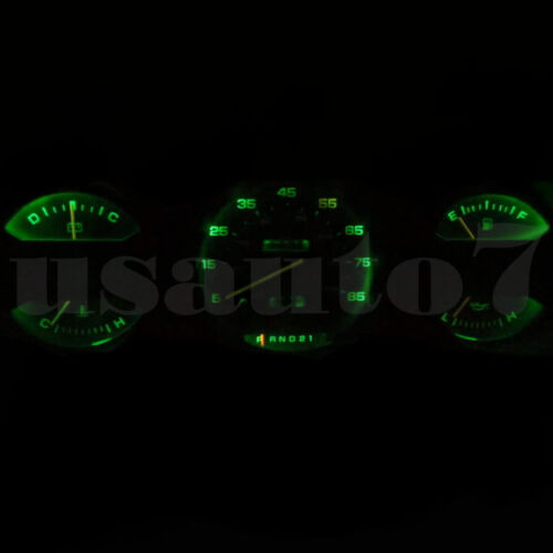 Dash Cluster Gauges Green SMD LED LIGHTS KIT Fits 81-93 Dodge Ram D100 D150 D250 