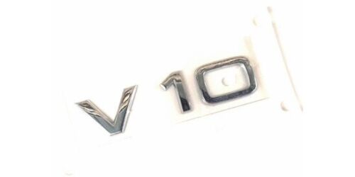 Audi originales v10 letras cheers para los guardabarros audi v10 Emblem lateral a6 a8 r8 