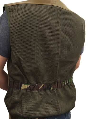 Large//Extra Large British Leather Combat Jerkin Vest
