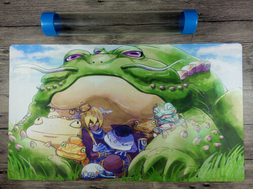 Frog Deck Custom Trading Card Game Playmat  Free High Quality tube Yu-Gi-Oh