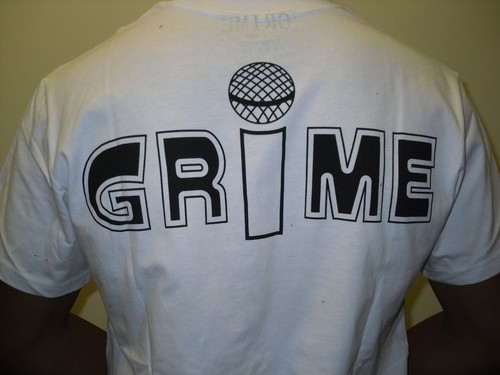 NEW MENS GRIME T-SHIRT SIZE MEDIUM