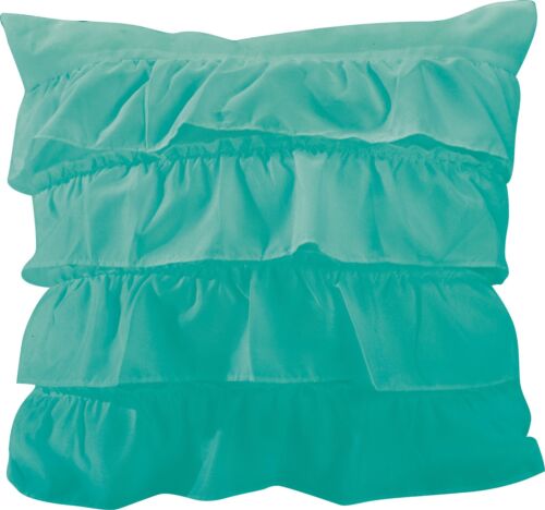 18"X18Inch Katy Ruffle Decorative Throw  Pillow Cushion Sofa Bed 