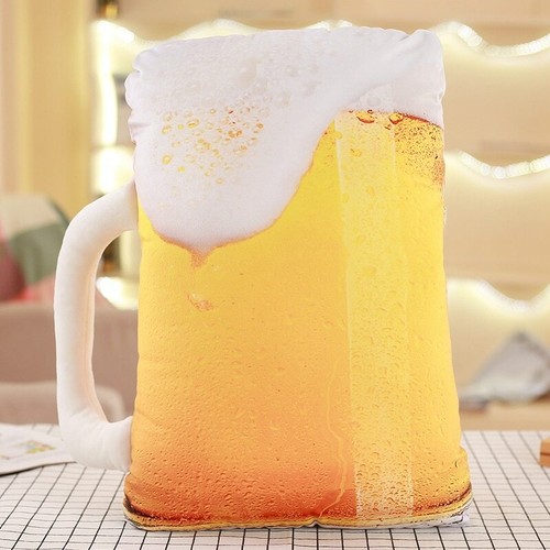 Food Shape Plush Pillow 3D Simulation Stuffed Sofa Cushion Home Decor Funny Gift
