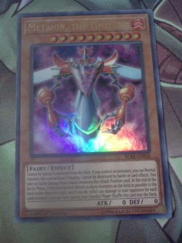 Yugioh Metaion, the Timelord Ultra BLRR 1st Ed Mint