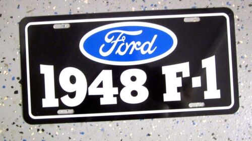 1948 Ford F-1 Pickup Truck License plate tag 48 F1 flathead v8  hot rod classic