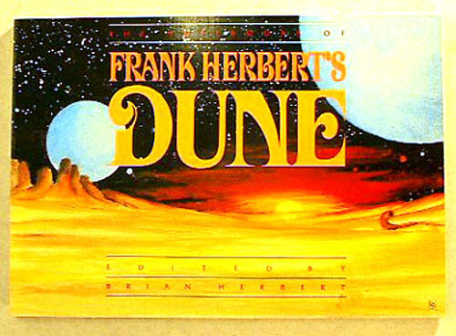 64 Pgs UNREAD Original 1988 Notebooks of Frank Herbert/'s DUNE Softcover Book
