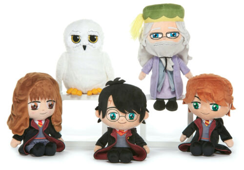 NEW OFFICIAL 12" HARRY POTTER SOFT PLUSH TOYS HEDWIG DUMBLEDORE 