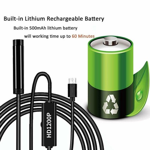 Led Endoskop Wasserdicht USB WIFI Inspektion Kamera Rohrkamera Für PC Android