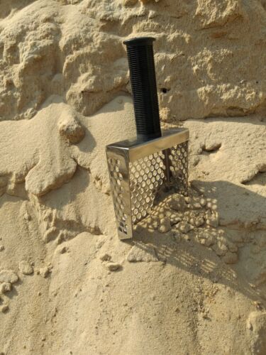 Metal Detector Sand Scoop Shovel Spade Hand Made From Stainless Steel 