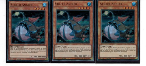 1 Ultra Rare Duelist Saga 3 x Still Angler DUSA-DE002 New Edition