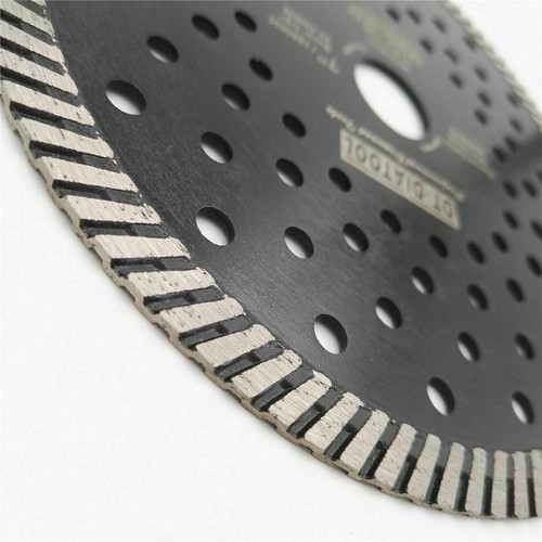 Details about / 1pc Diamond Narrow Turbo Saw Blade Multi Holes Cutting Disc Marble Masonry