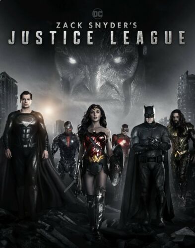 Zack Snyder's Justice League Poster Print Wall art Gift Art No Frame 
