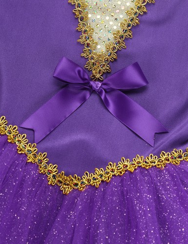 Kids Girls Greatest Party Show Fancy Dress Cosplay Costume Cape Top+Skirt Set
