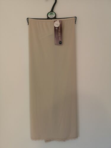 Marks And Spencer Cooling Waist Slip Underskirt almond Size 26 length 26 