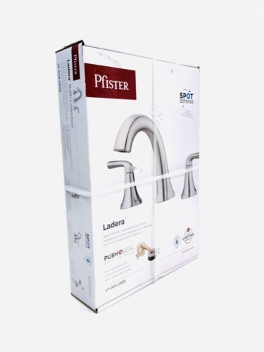 Pfister Ladera 8 in Widespread Bathroom Faucet in Brushed Nickel LF-049-LRGS 