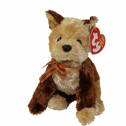 - MWMTs Stuffed Animal Toy FIDGET the Dog TY Beanie Baby 5.5 inch