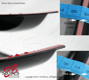 Smoke Tinted 3mm Sunroof Moonroof 1080mm 42.5/" For 2007-16 Toyota Tundra CrewMax